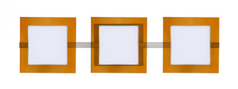 Besa Wall Alex Satin Nickel Opal/Armagnac 3x5W LED (127|3WS-7735TG-LED-SN)