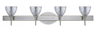 Besa Divi Wall 4SW Silver Foil Chrome 4x5W LED (127|4SW-1758SF-LED-CR)