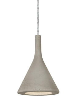 Besa Gala Pendant, Tan, Satin Nickel Finish, 1x9W LED (127|1JT-GALATN-LED-SN)