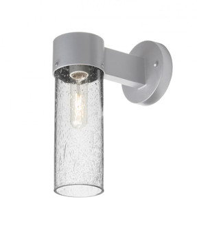 Besa, Juni 10 Outdoor Sconce, Clear Bubble, Silver Finish, 1x60W Medium Base (127|JUNI10CL-WALL-SL)
