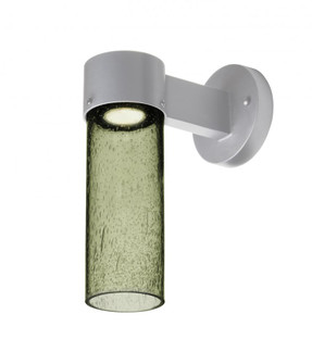 Besa, Juni 10 Outdoor Sconce, Moss Bubble, Silver Finish, 1x4W LED (127|JUNI10MS-WALL-LED-SL)