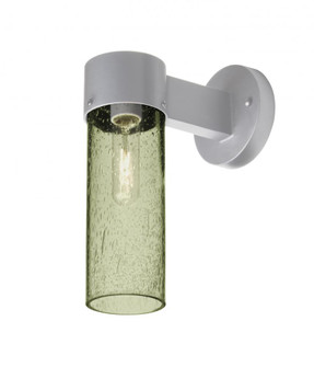 Besa, Juni 10 Outdoor Sconce, Moss Bubble, Silver Finish, 1x60W Medium Base (127|JUNI10MS-WALL-SL)