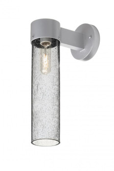 Besa, Juni 16 Outdoor Sconce, Clear Bubble, Silver Finish, 1x60W Medium Base (127|JUNI16CL-WALL-SL)