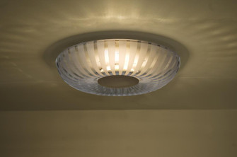 Besa, Spira 10 Flush Mount, Smoke, Bronze, 1x10W LED (127|SPIRA10SMC-LED-BR)