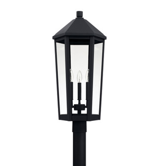 3 Light Outdoor Post Lantern (42|926934BK)