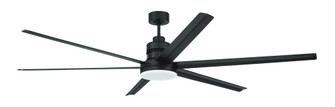 Mondo 72'' 6-Blade Indoor/Outdoor (Damp) Ceiling Fan in Espresso w/ Espresso Blades (20|MND72ESP6)