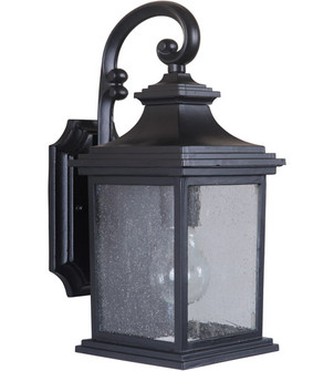 Gentry 1 Light Small Outdoor Wall Lantern in Midnight (20|Z3204-MN)