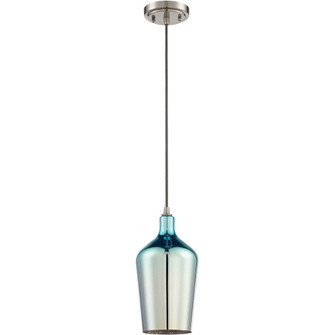 6'' 1 Light Mini Pendant in Brushed Polished Nickel (20|P720BNK1)