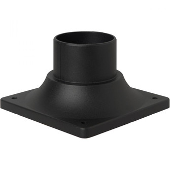 Post Adapter Base for 3'' Post Tops in Textured Black (20|Z202-TB)