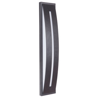 Luna 1 Light Medium LED Outdoor Pocket Sconce in Midnight (20|Z9412-MN-LED)