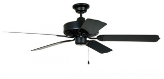Enduro Plastic 52'' 5-Blade Ceiling Fan in Matte Black w/ Matte Black Blades (20|END52MBK5P)