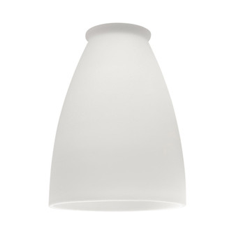 2 1/4'' Glass- Frosted Matte White, Slim Cone (20|411W)