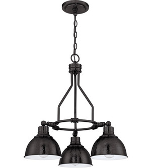 Timarron 3 Light Down Chandelier in Aged Bronze Brushed (20|35923-ABZ)