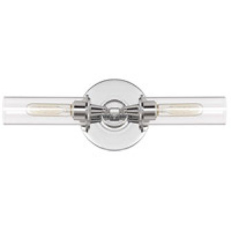 Modina 2 Light Linear Wall Sconce in Chrome (20|38002-CH)