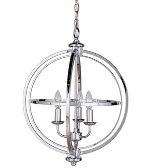 Berkeley 3 Light Foyer in Chrome (20|40133-CH)