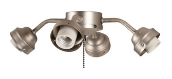 Universal 4 Light Fitter in Brushed Satin Nickel (20|F400-BN-LED)
