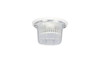 Keyless 1 Light Lamp Socket & Cover w/ 10W LED GU24 Bulb in White (20|K212-LED)