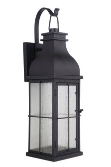 Vincent 1 Light Small LED Outdoor Wall Lantern in Midnight (20|ZA1804-MN-LED)