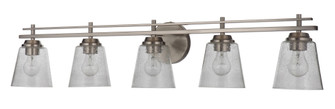 Drake 5 Light Vanity in Brushed Polished Nickel (20|19642BNK5)