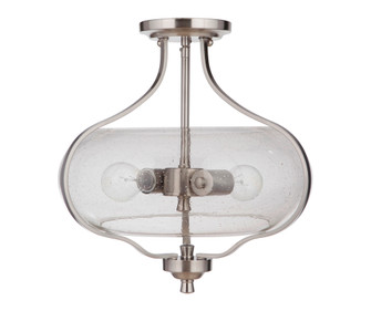 Serene 2 Light Semi Flush in Brushed Polished Nickel (20|49952-BNK)