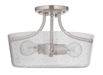 Tyler 2 Light Semi Flush in Brushed Polished Nickel (20|50252-BNK)
