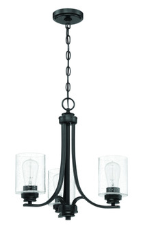 Bolden 3 Light Chandelier in Flat Black (20|50523-FB)