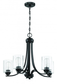 Bolden 5 Light Chandelier in Flat Black (20|50525-FB)