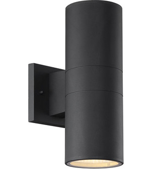 Pillar 1 Light Up/Down Outdoor LED Wall Lantern in Textured Black (20|ZA2120-TB-LED)