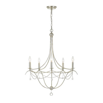 Metro 27.5'' Antique Silver Chandelier (205|425-SA)