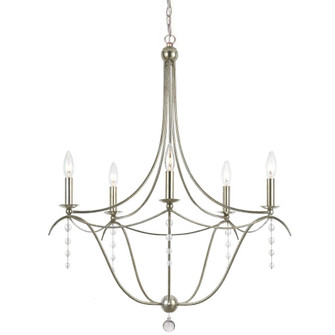 Metro 27.5'' Antique Silver Chandelier (205|435-SA)
