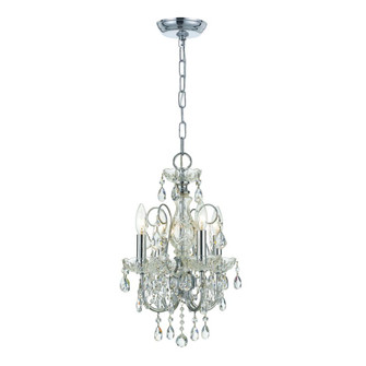 Imperial 12'' Hand Cut Crystal Polished Chrome Chandelier (205|3224-CH-CL-MWP)