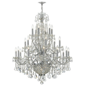Imperial 36.5'' Hand Cut Crystal Polished Chrome Chandelier (205|3229-CH-CL-MWP)