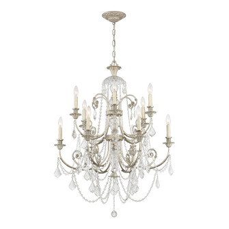 Regis 32'' Hand Cut Crystal Olde Silver Chandelier (205|5119-OS-CL-MWP)