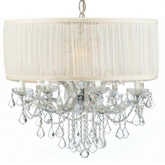Brentwood 12 Light Spectra Crystal Drum Shade Polished Chrome Chandelier (205|4489-CH-SAW-CLQ)