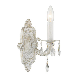 Paris Market 6.25'' Hand Cut Crystal Antique White Sconce (205|5021-AW-CL-MWP)