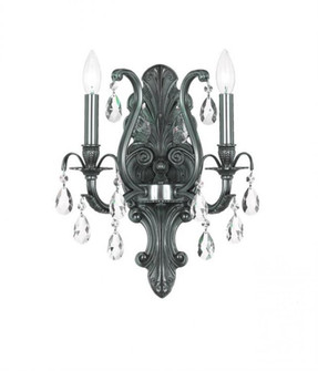 Dawson 2 Light Hand Cut Crystal Pewter Sconce (205|5563-PW-CL-MWP)