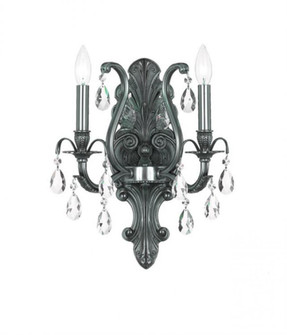 Dawson 2 Light Spectra Crystal Pewter Sconce (205|5563-PW-CL-SAQ)