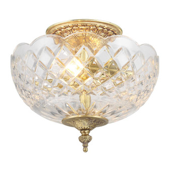 Milton 12'' Olde Brass Semi Flush Mount (205|67-CT-OB)