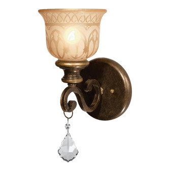 Norwalk 6.5'' Hand Cut Crystal Bronze Umber Sconce (205|7501-BU-CL-MWP)