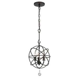 Solaris 12.5'' English Bronze Chandelier (205|9225-EB)