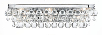 Calypso 23'' Crystal Teardrop Polished Chrome Bathroom Vanity (205|133-CH)