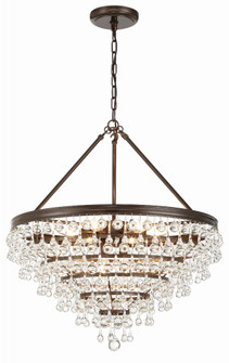 Calypso 25'' Crystal Teardrop Vibrant Bronze Chandelier (205|137-VZ)