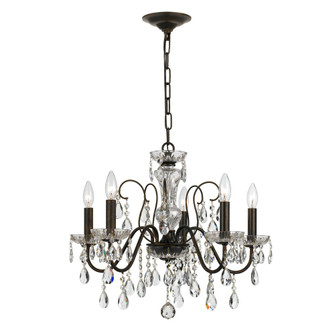 Butler 24'' Hand Cut Crystal English Bronze Chandelier (205|3025-EB-CL-MWP)