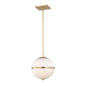Brian Patrick Flynn Truax 1 Light Aged Brass Mini Pendant (205|2112-AG)