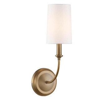 Libby Langdon Sylvan 1 Light Vibrant Gold Sconce (205|2241-VG)