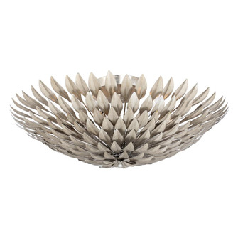 Broche 24'' Antique Silver Semi Flush Mount (205|507-SA)