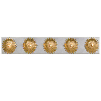 Broche 31'' Antique Gold + Antique Silver Bathroom Vanity (205|508-GA-SA)