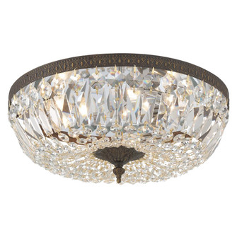 Waltham 16'' Clear Hand Cut English Bronze Flush Mount (205|716-EB-CL-MWP)