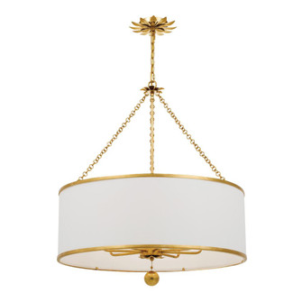 Broche 29'' Antique Gold Chandelier (205|515-GA)
