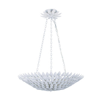Broche 24.5'' Matte White Chandelier (205|517-MT)